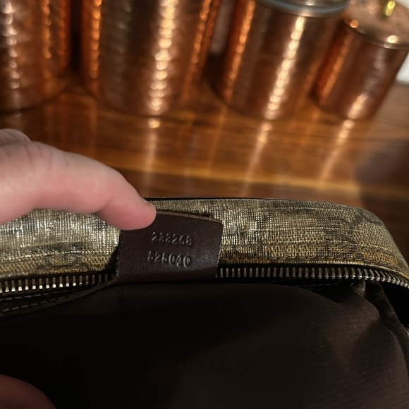 Gucci GG Messenger bag in monogram coated canvas   Vintage. - Picture 4 of 16